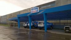 короб для выставочного павильона KAMAZ master