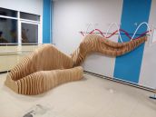 Изготовление и установка скамейки в интерьере школы